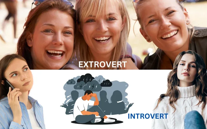 Impact of being introvert or extrovert